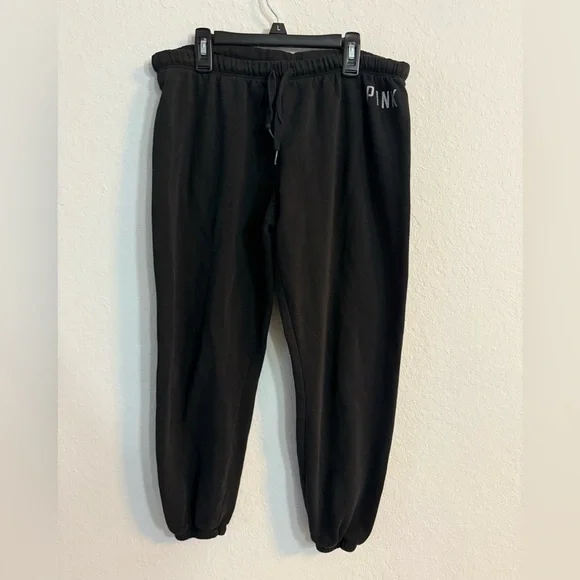 PINK Victoria's Secret Black Women’s Sweatpants - Picture 1 of 7